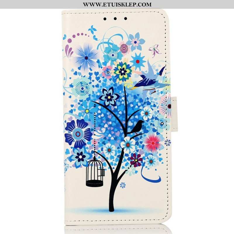 Etui Folio do Samsung Galaxy M53 5G Kwitnące Drzewo